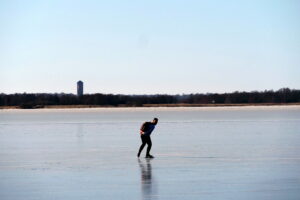 Schaatsen op het Belterwijde